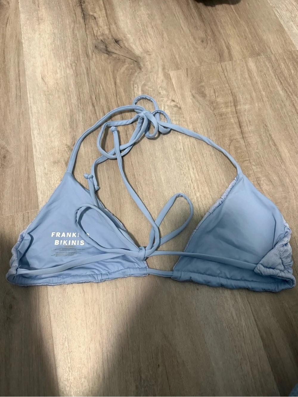 NWOT Frankie’s bikinis top women’s size small
